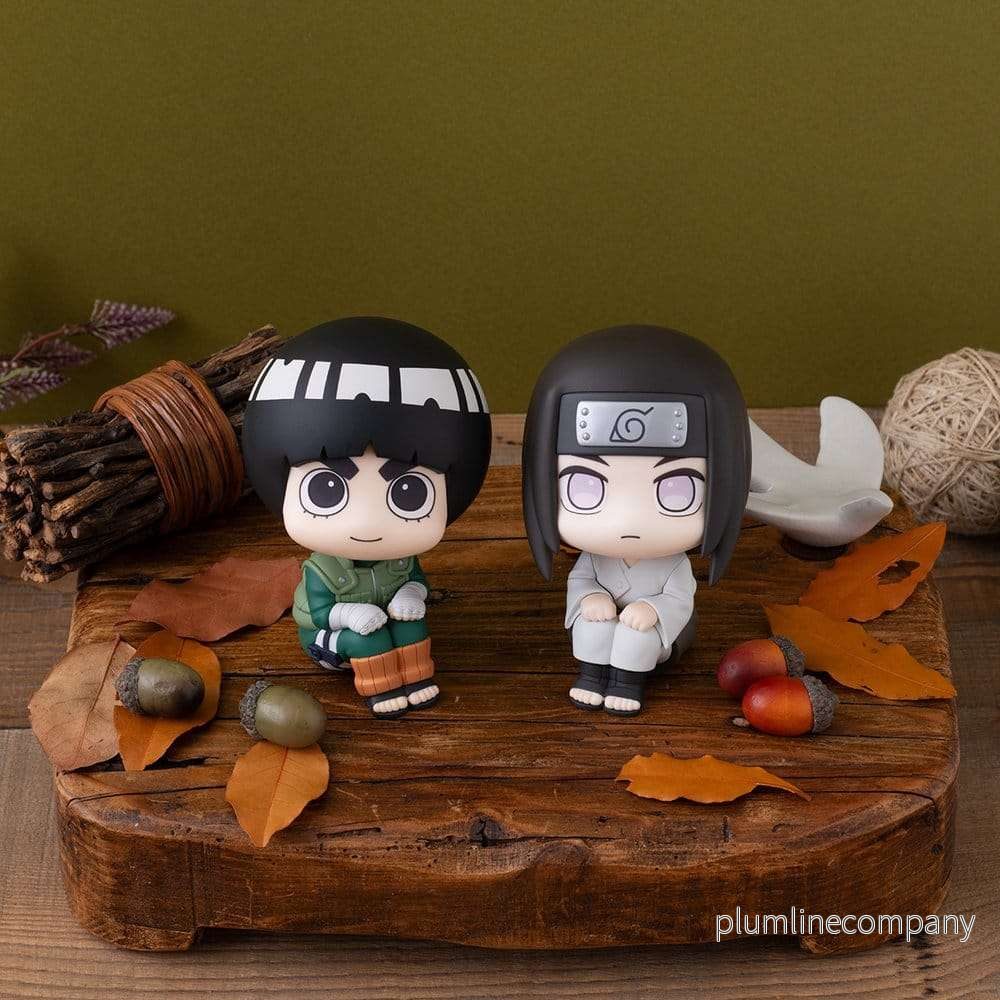 Naruto Shippuden Look Up PVC-figurer 2-pack Rock Lee & Neji Hyuga 11 cm med gåva Naruto Shippuden Look Up PVC-figurer 2-pack Rock Lee & Neji Hyuga 11 cm med gåva
