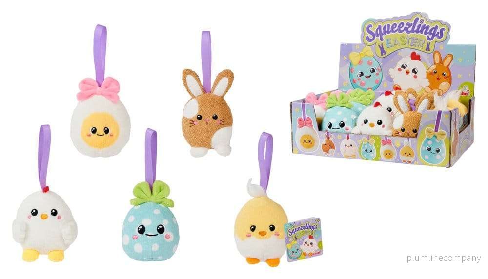 Squeezlings gosedjursfigurer 5-pack display (20) - Bild 2