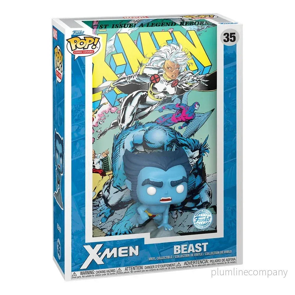 Marvel POP! Comic Cover Vinyl Figur X-Men #1 (Beast) 9 cm - Bild 3