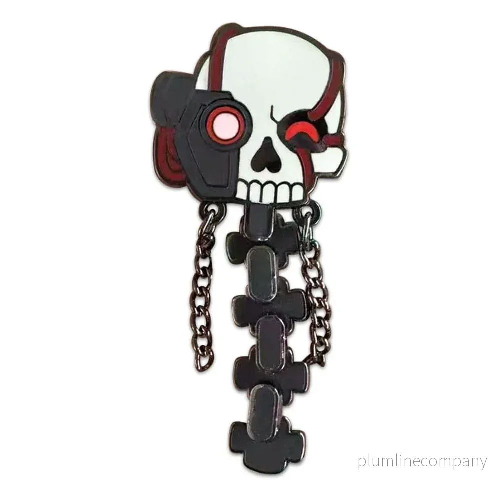 Space Marine 2 Pin Badge Servo Skull 5 cm - Bild 2