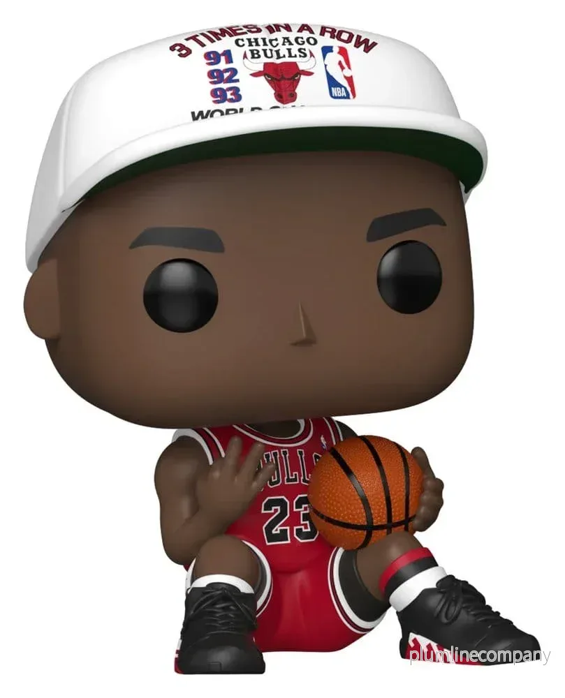 NBA Legends POP! Sports Figur Chicago Bulls: Michael Jordan 3 gånger i rad 9 cm - Bild 2