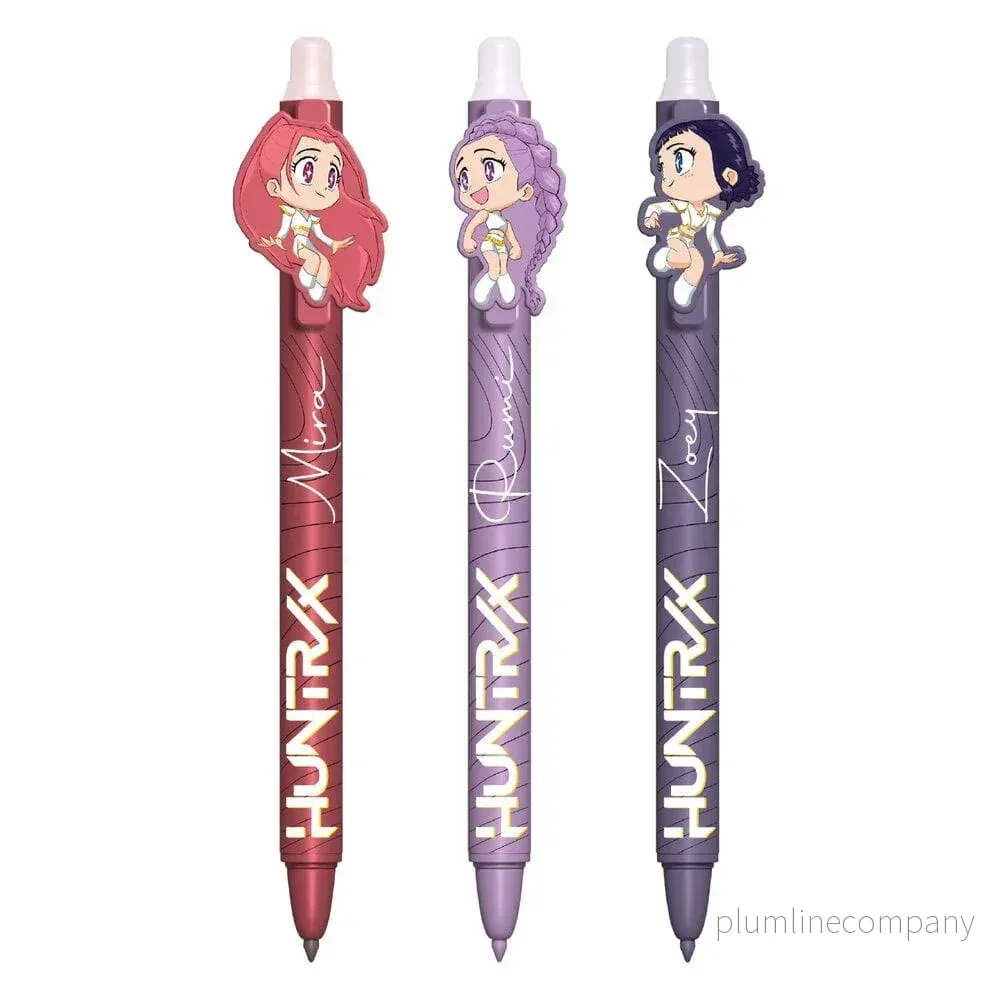 KPop Demon Hunters Gel Pens 3-Pack Erasable - Bild 2
