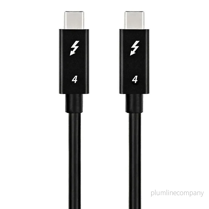 NÖRDIC 1,5m Thunderbolt 4 USB-C kabel 40Gbps 100W laddning 8K video kompatibel med USB 4 och Thunderbolt 3 NÖRDIC 1,5m Thunderbolt 4 USB-C kabel 40Gbps 100W laddning 8K video kompatibel med USB 4 och Thunderbolt 3