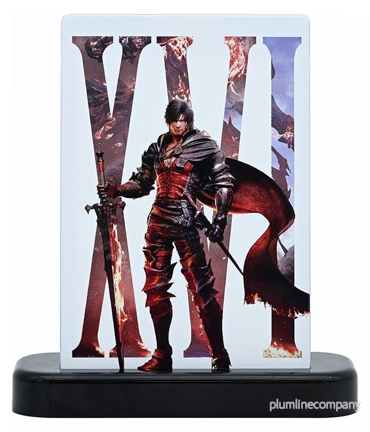 Final Fantasy Magnetiskt Kortfodral One Touch Edge med Clive-motiv Final Fantasy Magnetiskt Kortfodral One Touch Edge med Clive-motiv
