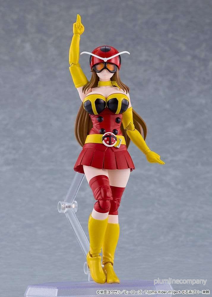 Tojima Wants to Be a Kamen Rider Figma Action Figure Yuriko Okada (Electro-Wave Human Tackle Ver.) 14 cm - Bild 2