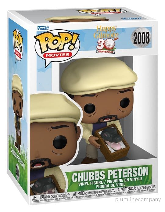 Happy Gilmore 2 POP! Filmer Figur Chubbs Peterson 9 cm - Bild 3