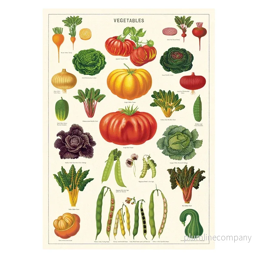 Poster, Trädgårdslandet L (50x70 cm)