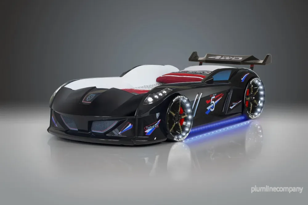 Bilsäng Speedy Boy 7000 Svart – med LJUD och LED LJUS Bilsäng Speedy Boy 7000 Svart – med LJUD och LED LJUS