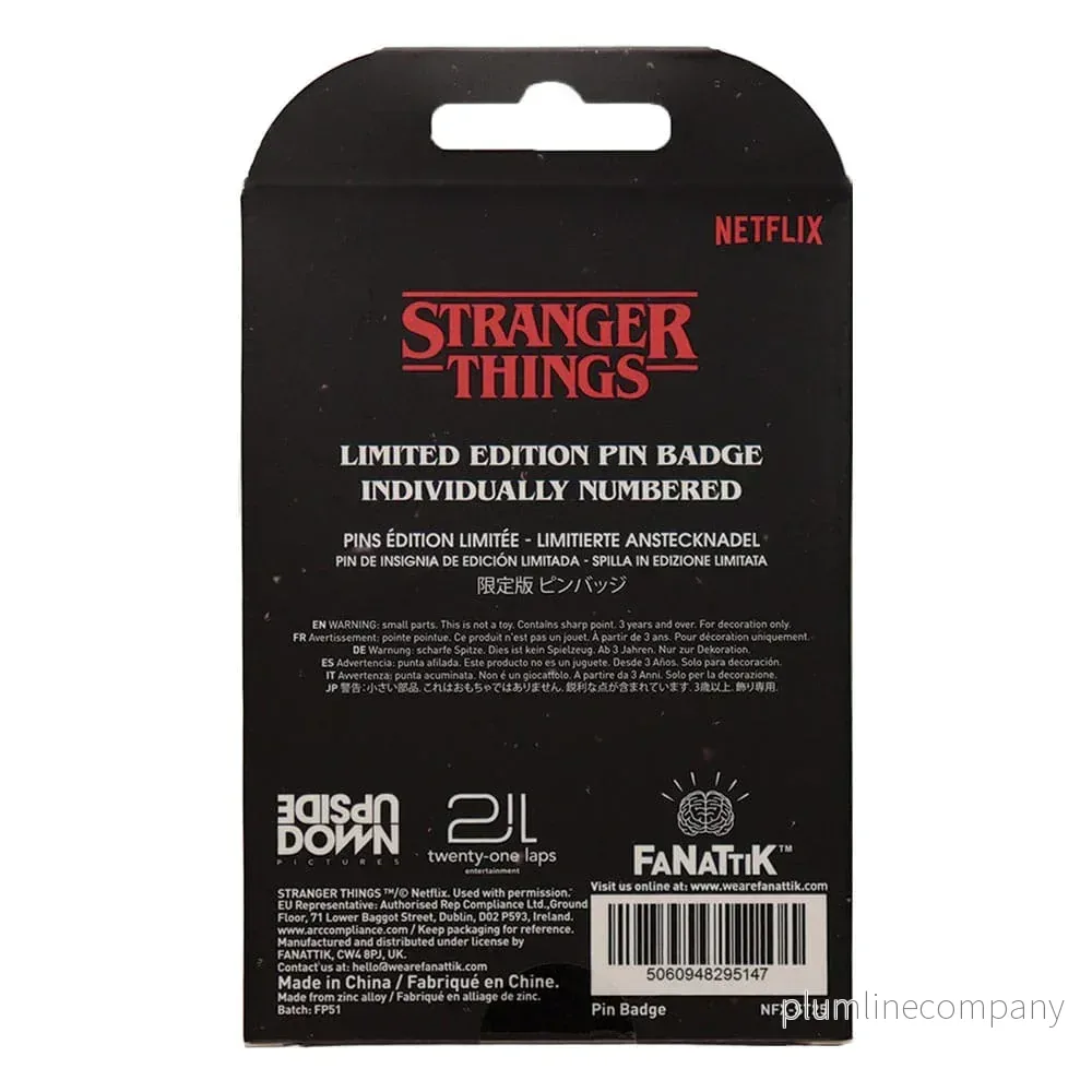 Stranger Things Pin Badge Hellfire Lives Limited Edition - Bild 3