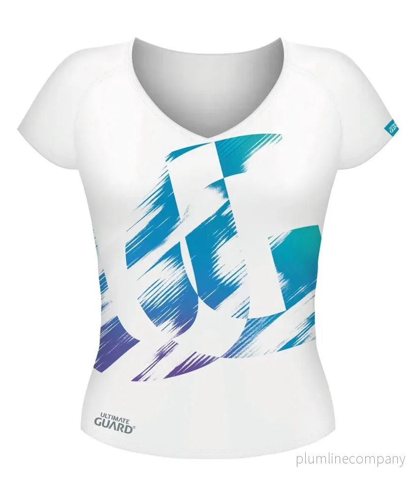Ultimate Guard Dam T-shirt UG Sliten Vit Storlek L - Bild 2