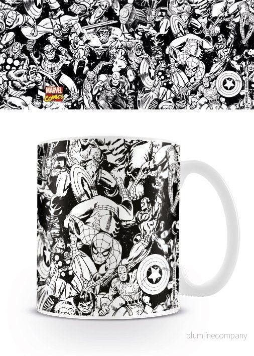 Marvel Comics Mugg med Karaktärer Marvel Comics Mugg med Karaktärer