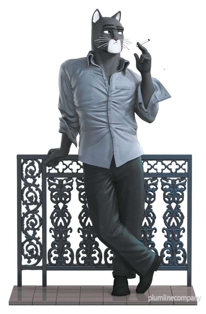 Blacksad PVC-figur Blacksad på balkongen 24 cm Blacksad PVC-figur Blacksad på balkongen 24 cm