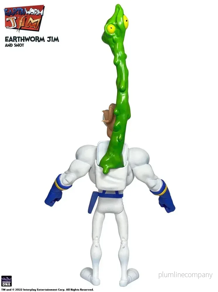 Earthworm Jim Action Figur Wave 1: Earthworm Jim & Snot 15 cm - Bild 3
