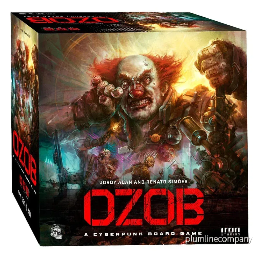 Ozob: A Cyberpunk Board Game - Engelsk Version - Bild 2