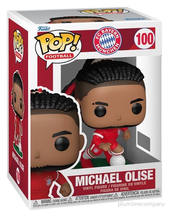 FC Bayern München POP! Fotbollsfigur Michael Olise 9 cm - Bild 2