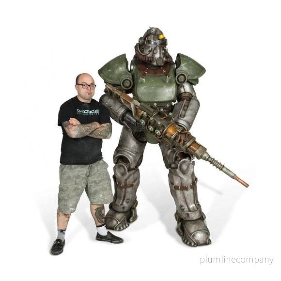 Fallout 4 Life-Size Statue T-51b Power Armor 213 cm - Bild 3