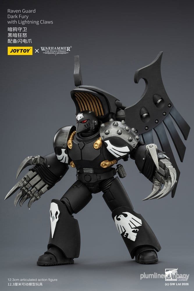 Warhammer 40,000 Actionfigur Raven Guard Dark Fury 12 cm - Bild 3