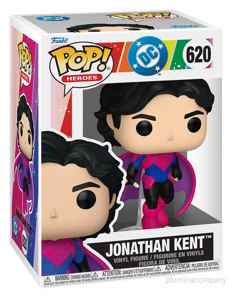 DC Pride 2026 POP! Hjältar Figur Jonathan Kent 9 cm - Bild 3