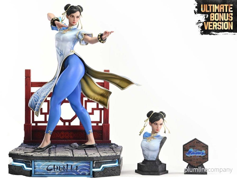 Street Fighter 6 Premium Masterline Staty 1/4 Chun-Li Ultimate Bonus Version 69 cm