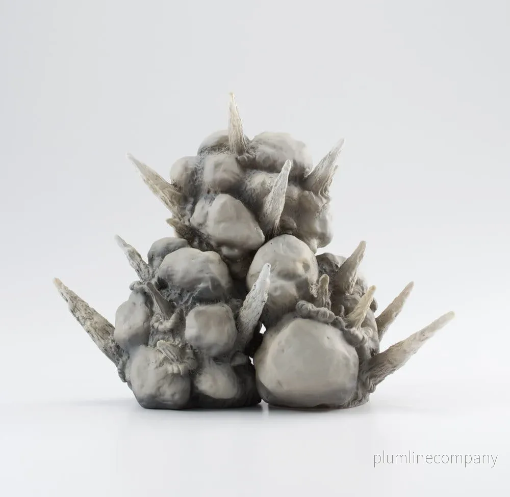 Tamashii Effect Action Figur Accessory Explosion Gray Ver. för S.H.Figuarts - Bild 2