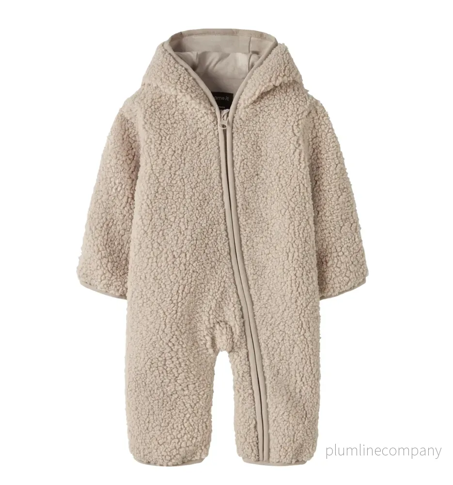 Teddyoverall - Peyote - NBNMILO TEDDY SUIT