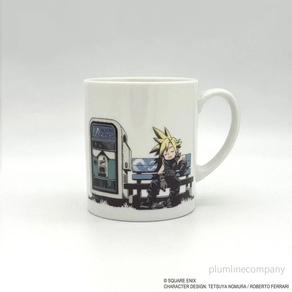Final Fantasy VII Rebirth Mug med Napping Cloud Final Fantasy VII Rebirth Mug med Napping Cloud