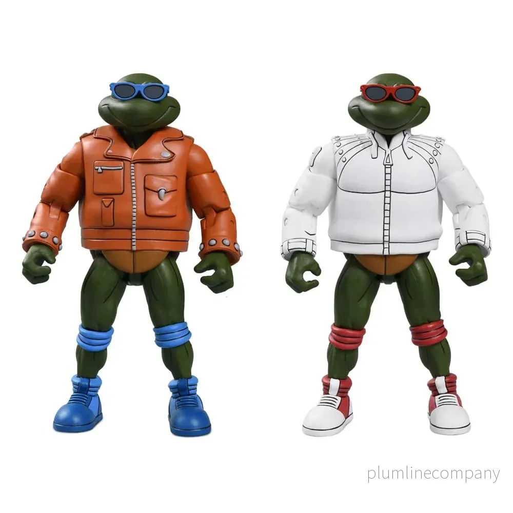 Teenage Mutant Ninja Turtles (Cartoon) Actionfigur Punk Leo och Punk Raph 2-Pack 18 cm Teenage Mutant Ninja Turtles (Cartoon) Actionfigur Punk Leo och Punk Raph 2-Pack 18 cm