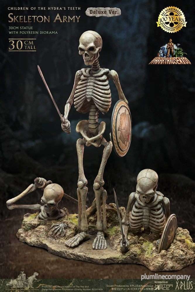 Jason and the Argonauts Gigantic Soft Vinyl-statyn Ray Harryhausens Skeleton Army (Children of the Hydra’s Teeth) Deluxe Ver. 32 cm Jason and the Argonauts Gigantic Soft Vinyl-statyn Ray Harryhausens Skeleton Army (Children of the Hydra’s Teeth) Deluxe Ver. 32 cm