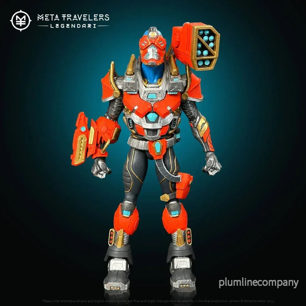 Legendari Actionfigur 1/10 Nekzus 18 cm Legendari Actionfigur 1/10 Nekzus 18 cm