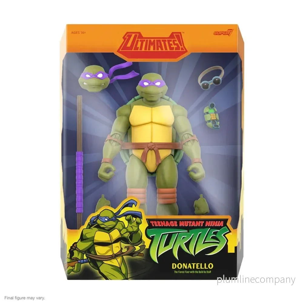 Teenage Mutant Ninja Turtles Ultimates Action Figur Wave 12 Donatello 18 cm - Bild 3