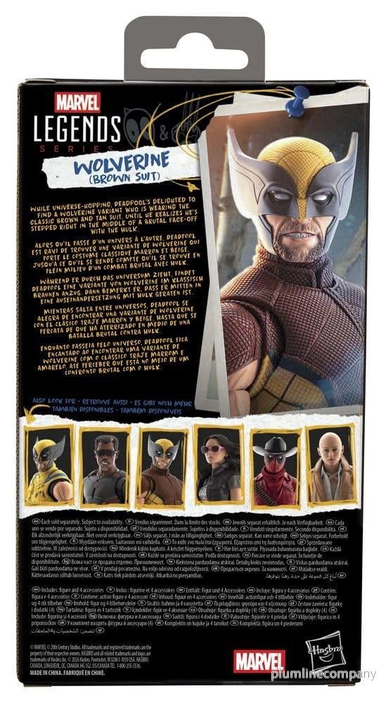 Deadpool & Wolverine Marvel Legends Action Figur Wolverine (Brun Kavaj) 15 cm - Bild 3