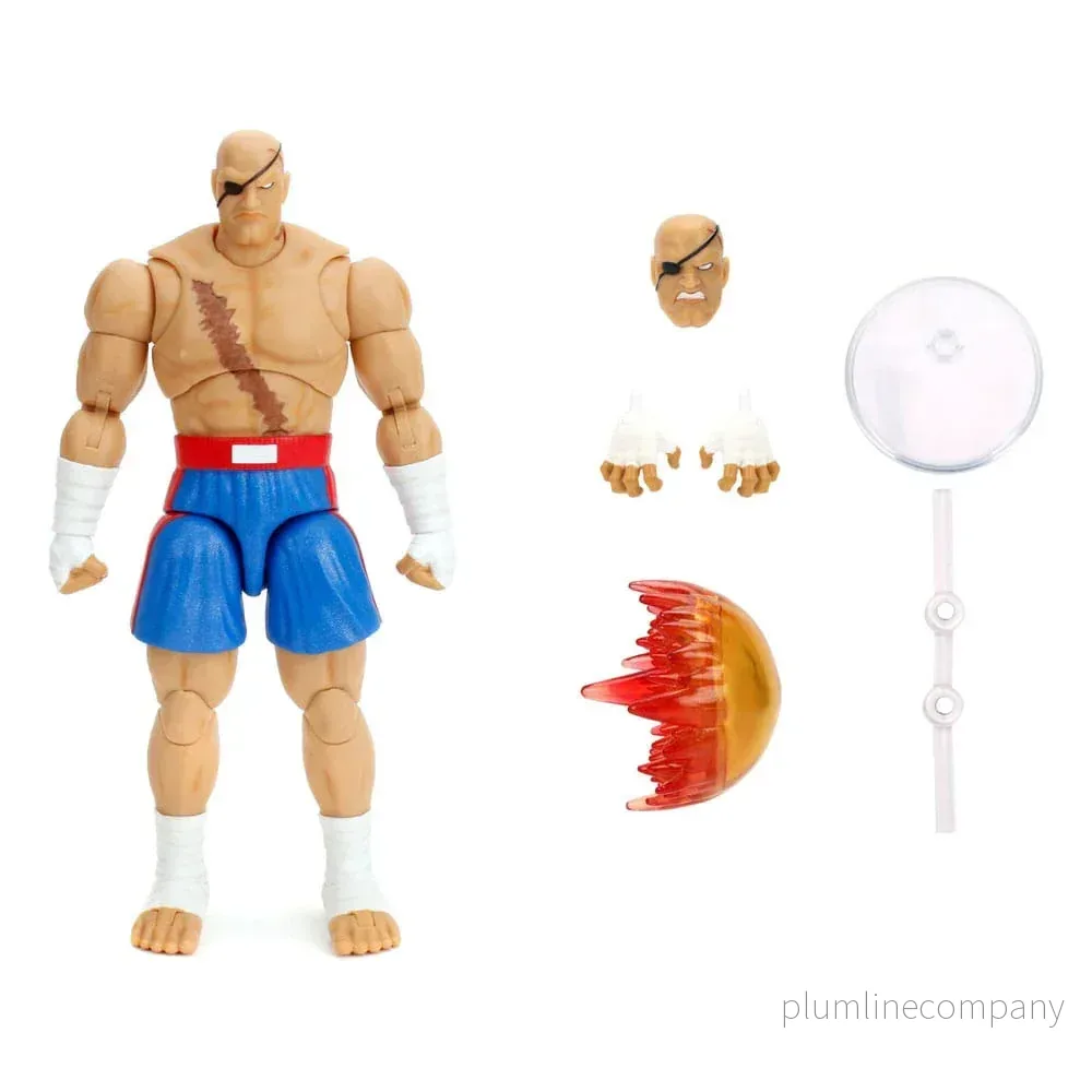 Ultra Street Fighter II: The Final Challengers Action Figur 1/12 Sagat 19 cm Ultra Street Fighter II: The Final Challengers Action Figur 1/12 Sagat 19 cm