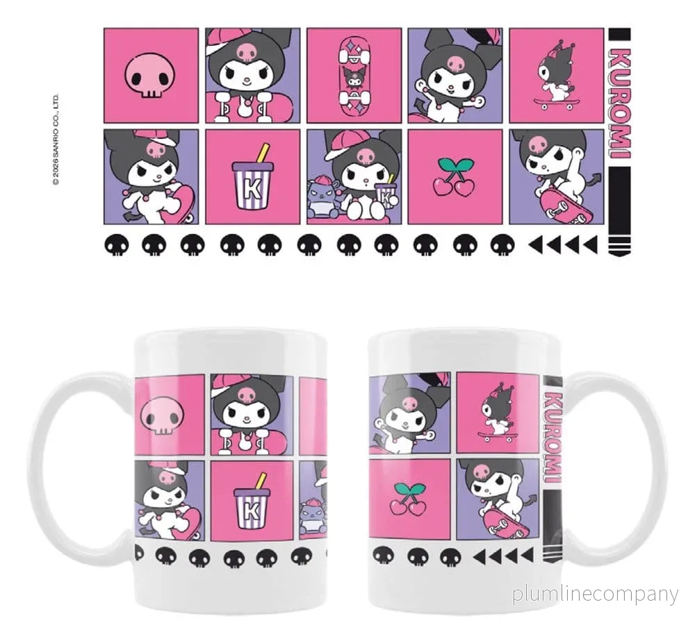 Sanrio Mugg Kuromi Skate för Livet Sanrio Mugg Kuromi Skate för Livet