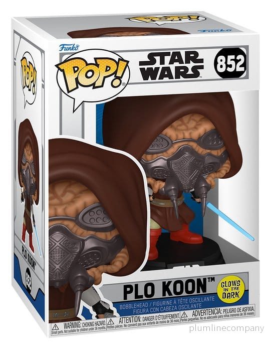 Star Wars Animation POP! Figur Plo Koon (GW) 9 cm - Bild 3