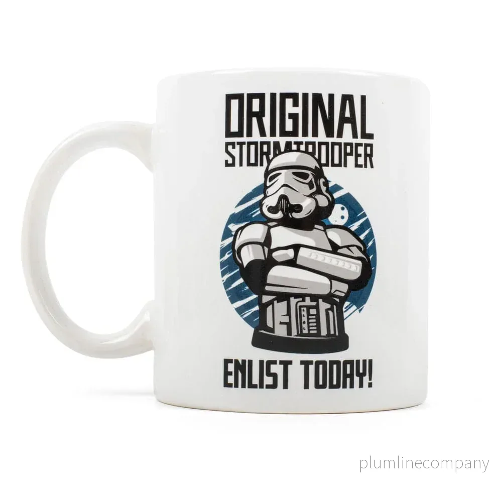 Original Stormtrooper Mug – Använd idag Original Stormtrooper Mug – Använd idag