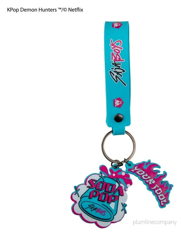 KPop Demon Hunters Handledsnyckelring med Soda Pop-design - Bild 2