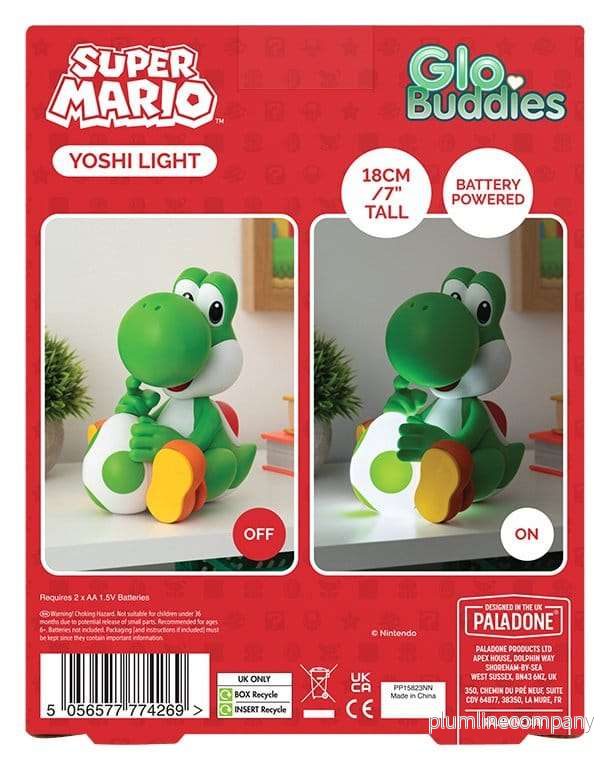 Super Mario GloBuddies Light Yoshi 18 cm - Bild 3