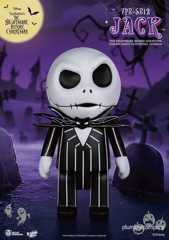 The Nightmare Before Christmas syaking-bang Sparbössa Figur Jack 47 cm - Bild 3