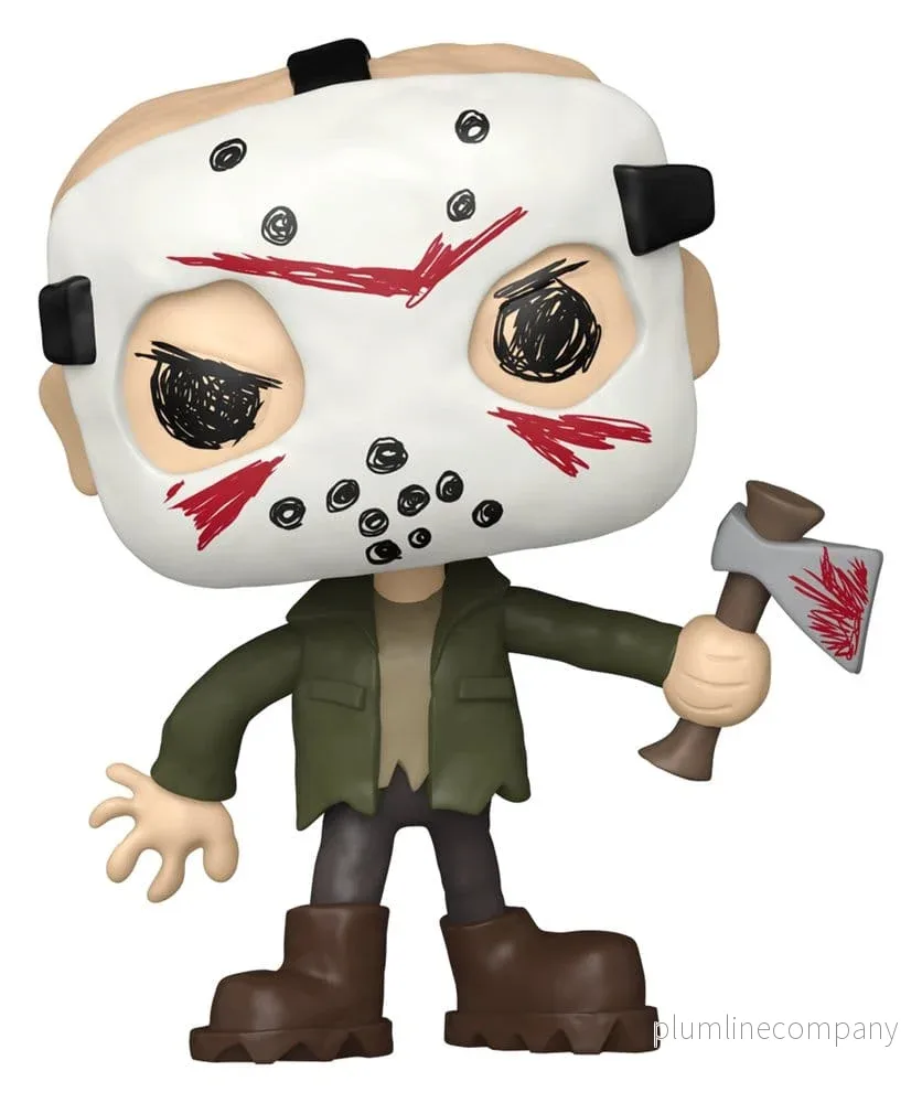 Fredag den 13:e POP! Filmer Figur Doodles - Jason 9 cm - Bild 2