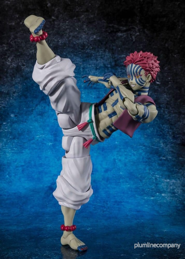Demon Slayer: Kimetsu no Yaiba S.H.Figuarts Action Figur Akaza 15 cm - Bild 3