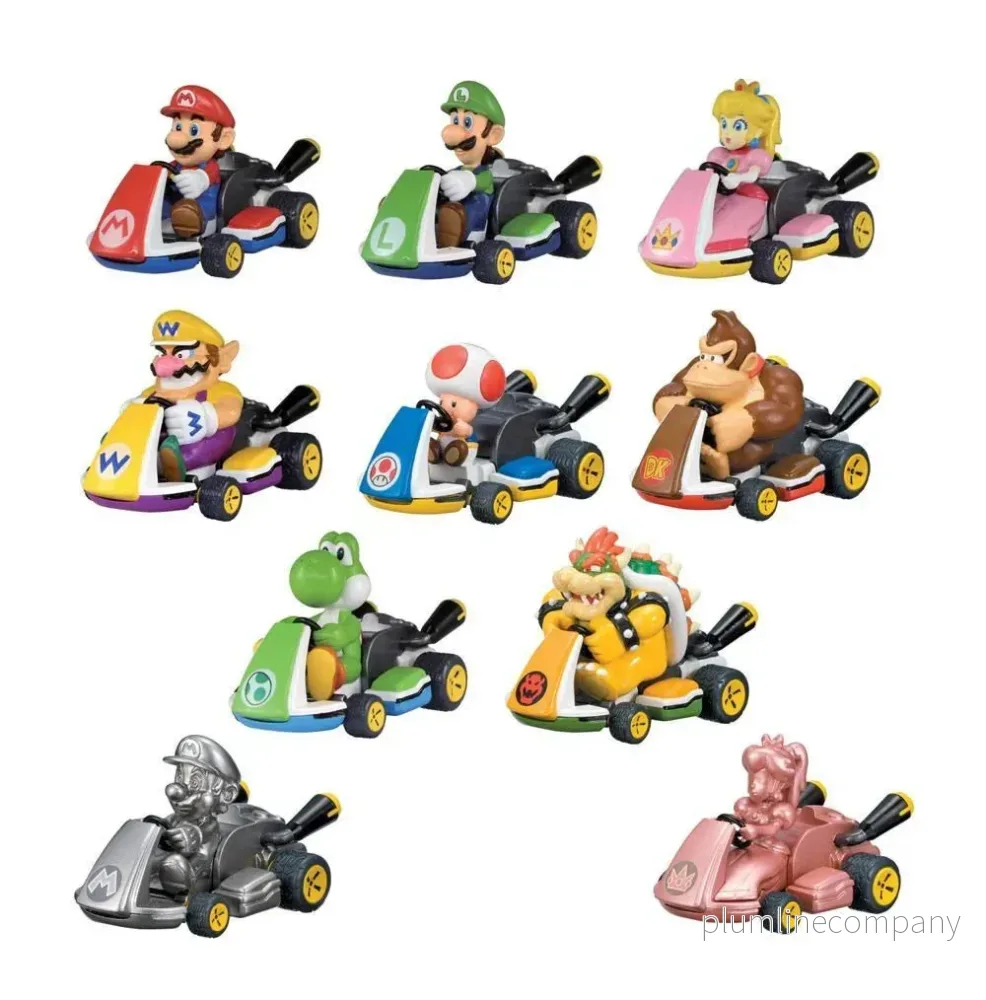 Mario Kart Pull Back Cars Mystery Pack Display (12) - Bild 2