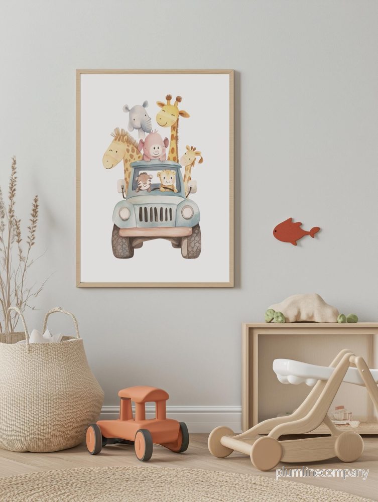 Safari Jeep Adventure Poster - Bild 2