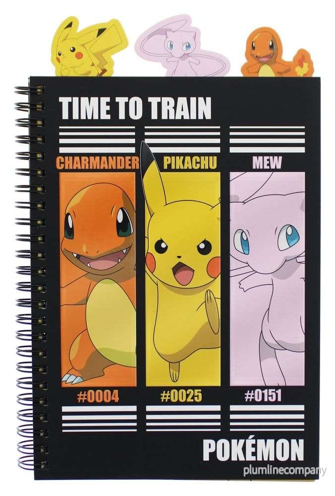 Pokémon Anteckningsblock A5 Project Book Time to Train Pokémon Anteckningsblock A5 Project Book Time to Train
