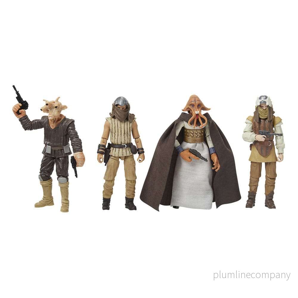 Star Wars Episode VI The Vintage Collection Actionfigur 4-pack Jabba’s Court Denizens 10 cm