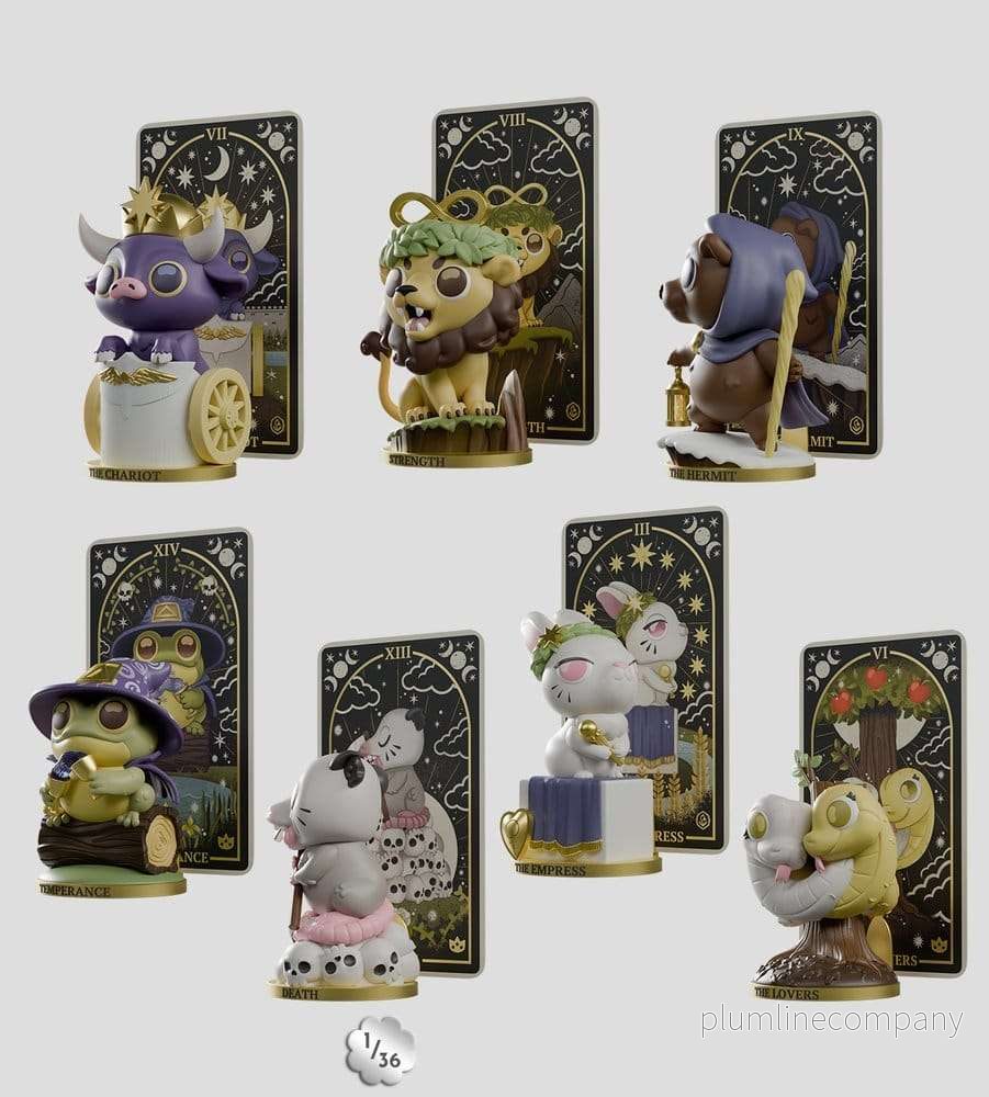 Wild Magic Tarot Mini Figures S2 8 cm Blind Box Display (6) Wild Magic Tarot Mini Figures S2 8 cm Blind Box Display (6)