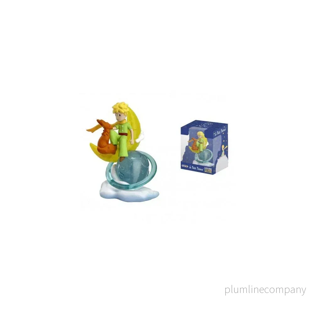 Den Lilla Prinsen Figur: Lilla Prinsen & Räv på Månen 8 cm - Bild 3