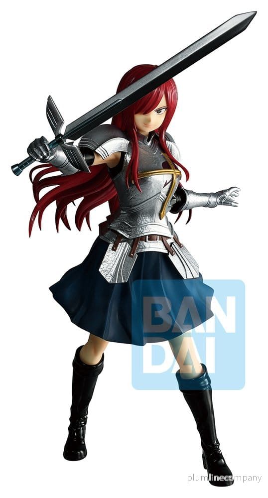 Fairy Tail 20-årsjubileum Ichibansho Masterlise PVC-figur Erza Scarlet 25 cm