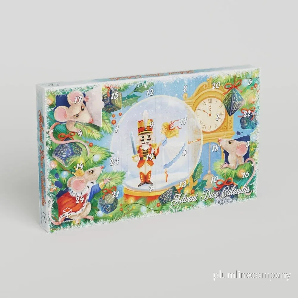Adventstärningskalender Nötknäppare Adventstärningskalender Nötknäppare