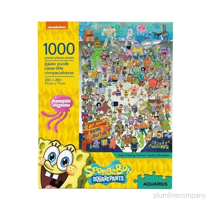 Svampbob Jigsaw Puzzle Cast (1000 bitar) Svampbob Jigsaw Puzzle Cast (1000 bitar)