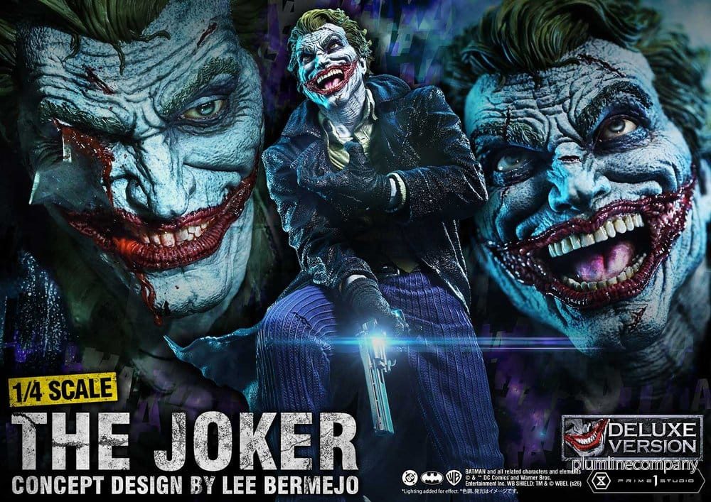 DC Comics Ultimate Premium Masterline Series Statue 1/4 The Joker (Concept Design by Lee Bermejo) Deluxe Version 53 cm - Bild 2